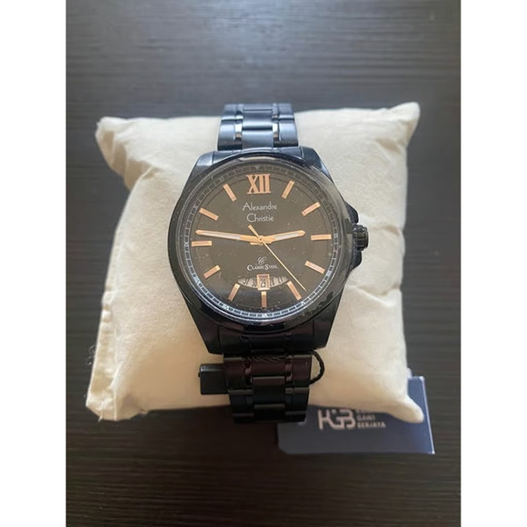 Alexandre Christie 8659MD Bronze & Black Dial Battery-Powered Unisex Watch - Picture 1 of 2